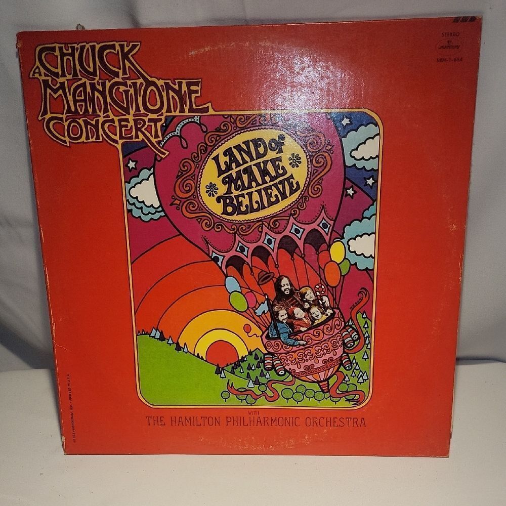 Chuck Mangione Concert Vinyl Record